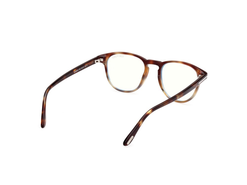 Occhiali da vista Tom Ford FT5899-B (055) colore avana colorata forma quadrato 
