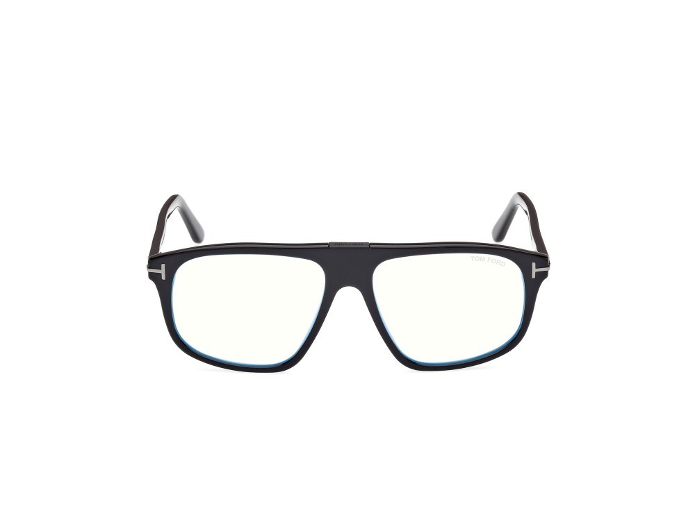Brillen Tom Ford FT5901-B-N (001) farbe nero lucido form aviator 