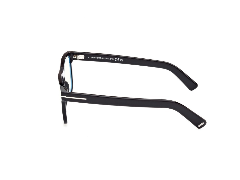 Occhiali da vista Tom Ford FT5902-B (001) colore nero lucido forma quadrato 