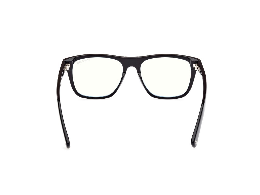 Occhiali da vista Tom Ford FT5902-B (001) colore nero lucido forma quadrato 