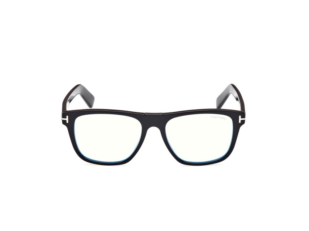 Occhiali da vista Tom Ford FT5902-B (001) colore nero lucido forma quadrato 