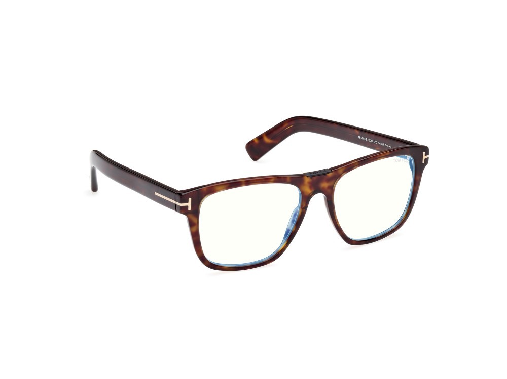 Brillen Tom Ford FT5902-B (052) farbe avana scura form quadratisch 
