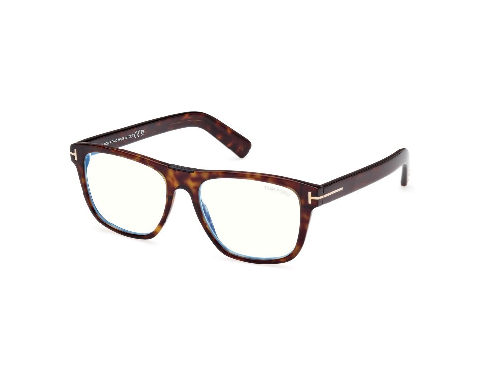 Brillen Tom Ford FT5902-B (052) farbe avana scura form quadratisch 
