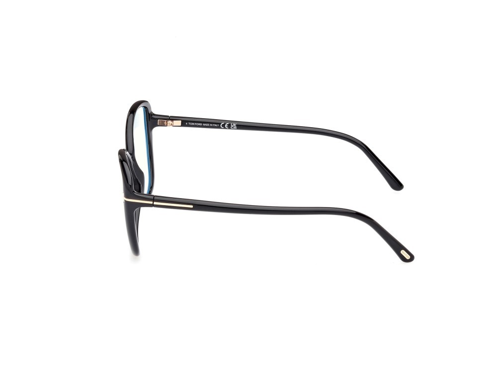 Eyeglasses Tom Ford FT5907-B (001) color nero lucido shape butterfly 