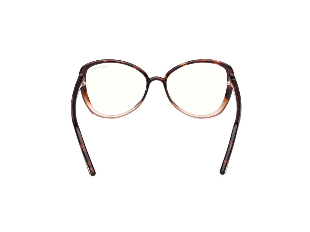 Brillen Tom Ford FT5907-B (056) farbe avana / altro form schmetterling 