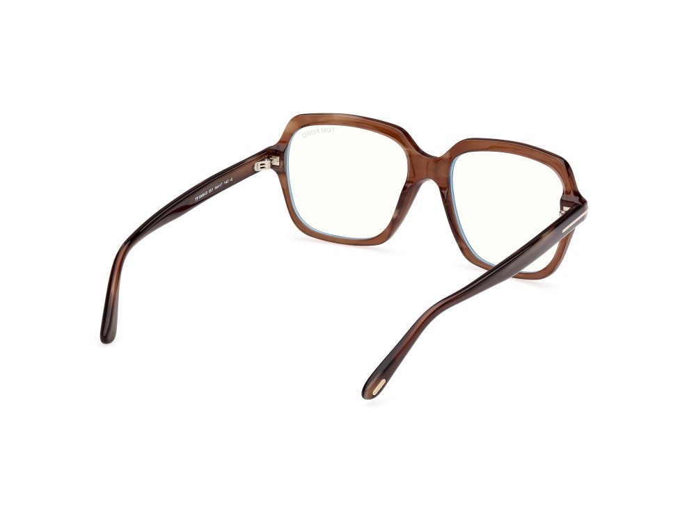 Brillen Tom Ford FT5908-B (051) farbe mastice form geometrisch 