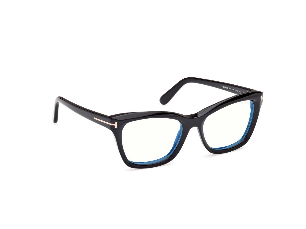 Brillen Tom Ford FT5909-B (001) farbe nero lucido form schmetterling 