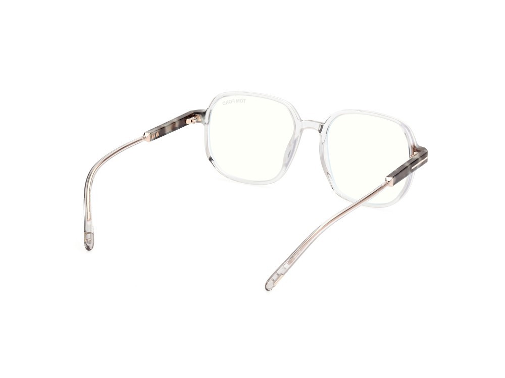 Brillen Tom Ford FT5911-B (020) farbe grigio / altro form rund 