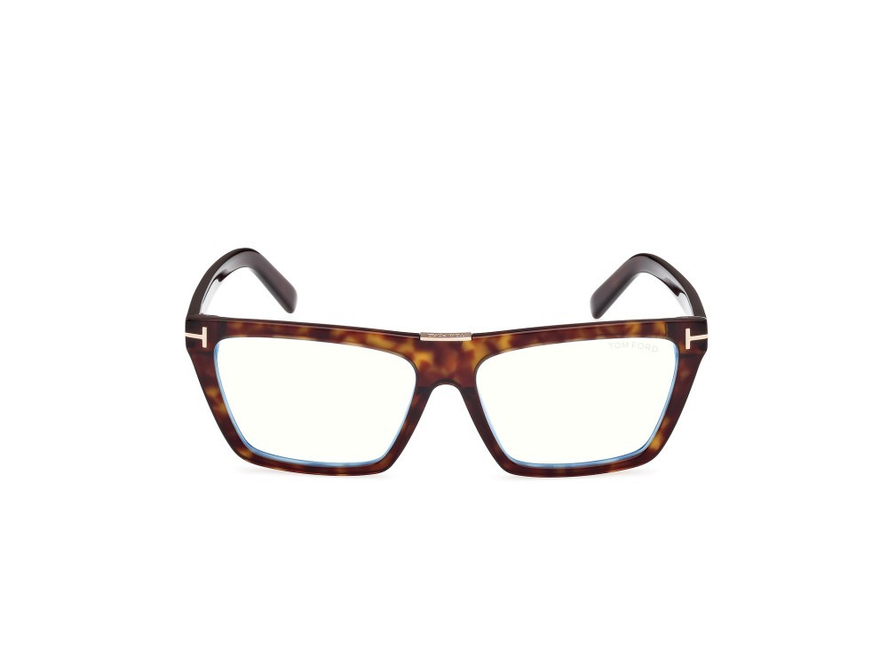 Brillen Tom Ford FT5912-B (052) farbe avana scura form quadratisch 