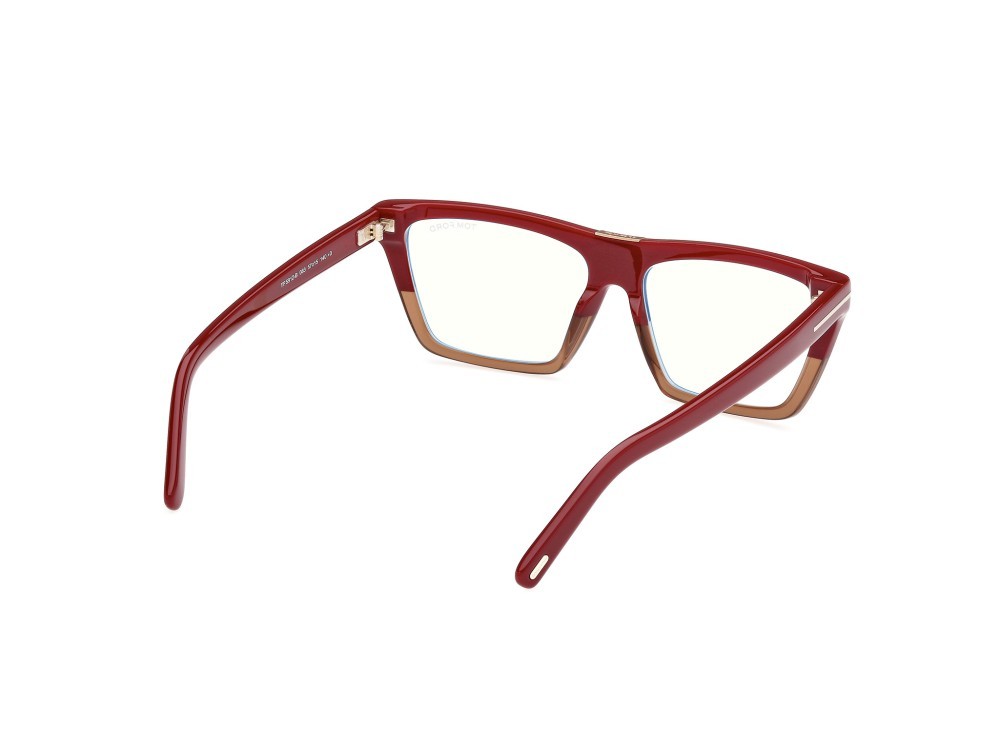 Brillen Tom Ford FT5912-B (083) farbe viola / altro form quadratisch 