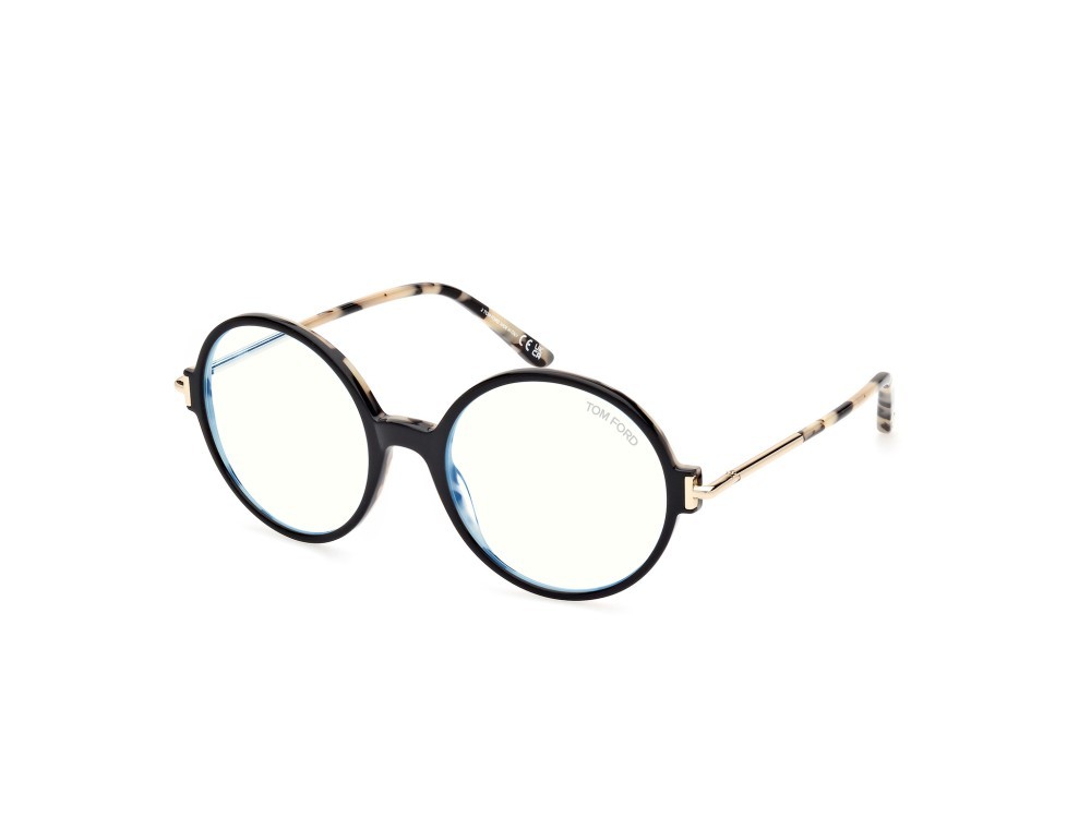 Brillen Tom Ford FT5914-B (005) farbe nero / altro form rund 