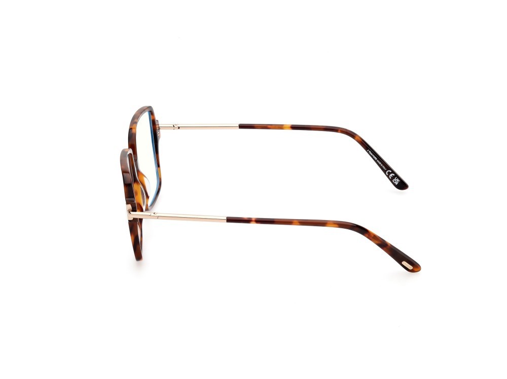 Occhiali da vista Tom Ford FT5915-B (052) colore avana scura forma quadrato 