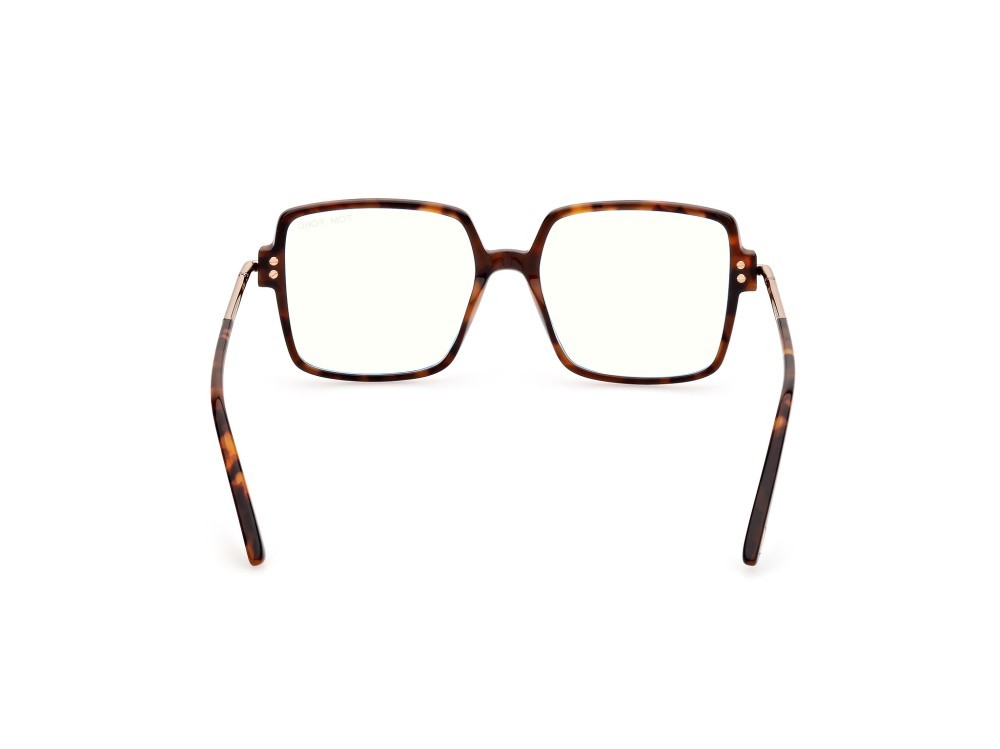 Occhiali da vista Tom Ford FT5915-B (052) colore avana scura forma quadrato 