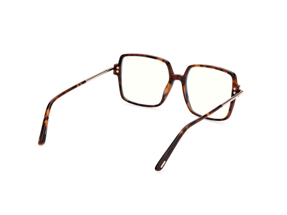 Occhiali da vista Tom Ford FT5915-B (052) colore avana scura forma quadrato 