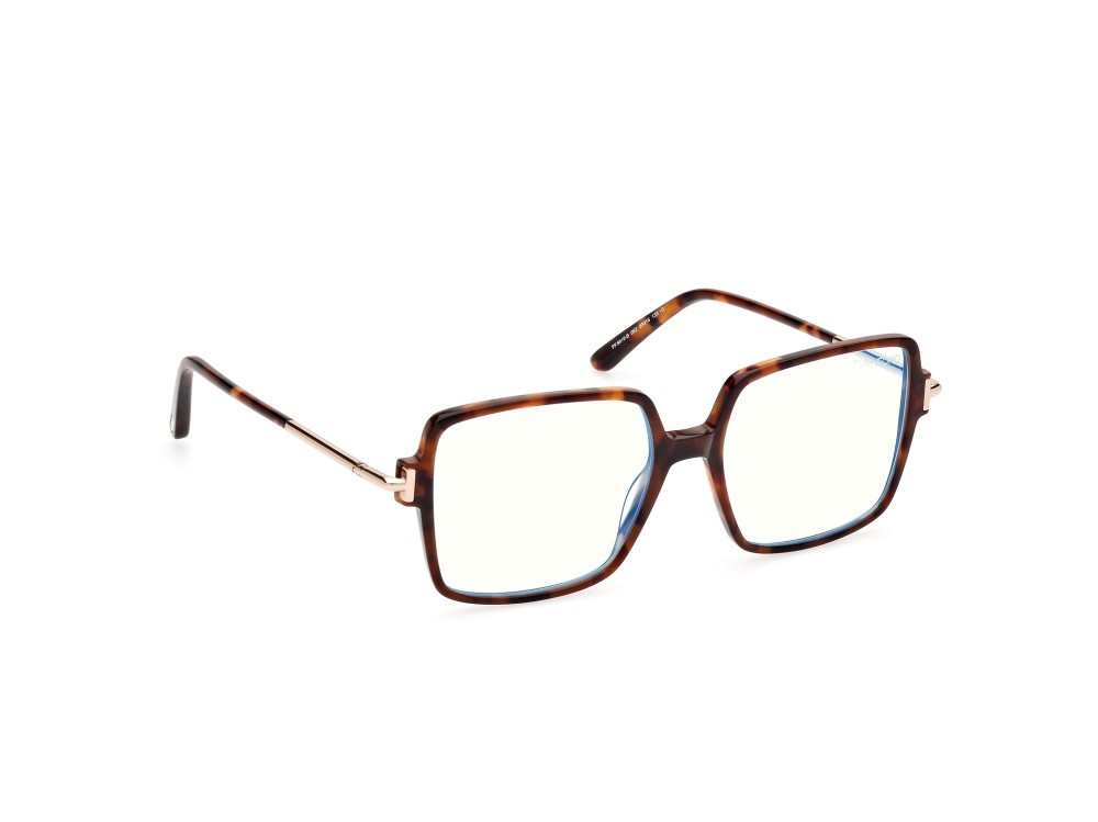 Occhiali da vista Tom Ford FT5915-B (052) colore avana scura forma quadrato 