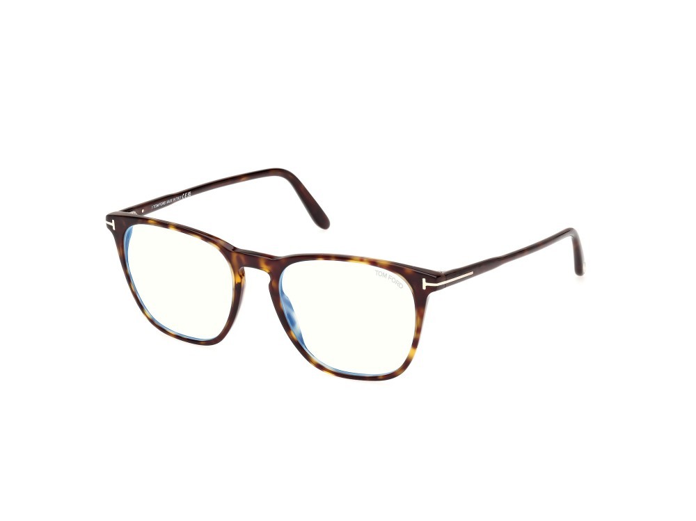 Occhiali da vista Tom Ford FT5937-B (052) colore avana scura forma rotondo 