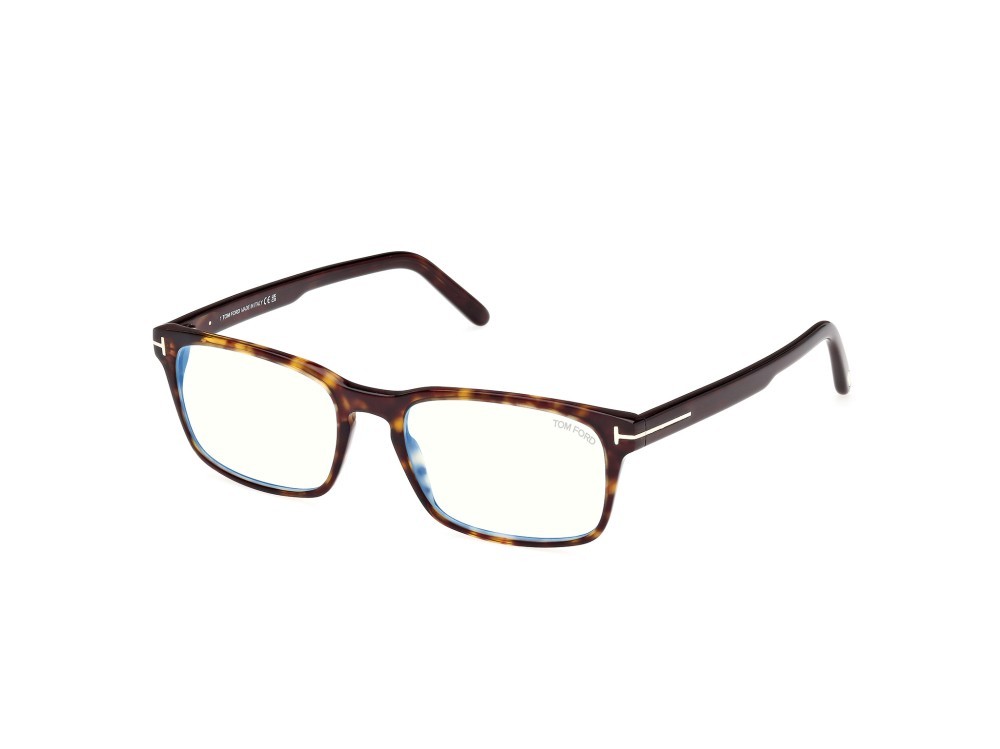 Occhiali da vista Tom Ford FT5938-B (052) colore avana scura forma rettangolare 
