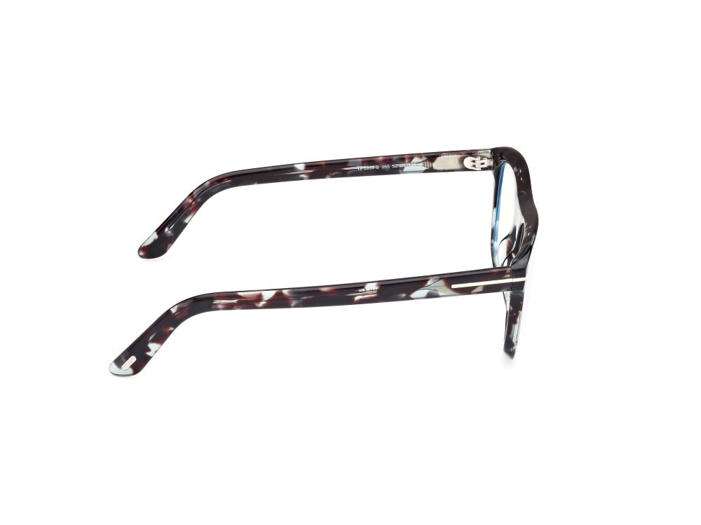 Occhiali da vista Tom Ford FT5939-B (055) colore avana colorata forma quadrato 