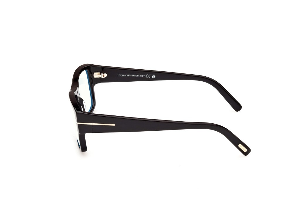 Eyeglasses Tom Ford FT5941-B (001) color nero lucido shape square 