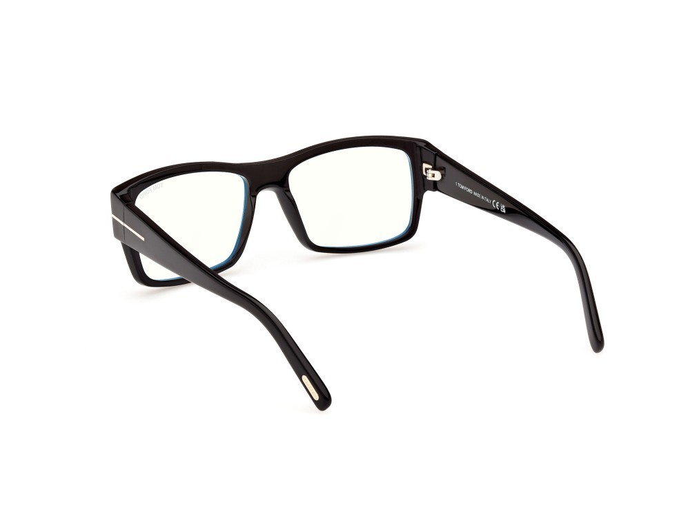 Eyeglasses Tom Ford FT5941-B (001) color nero lucido shape square 