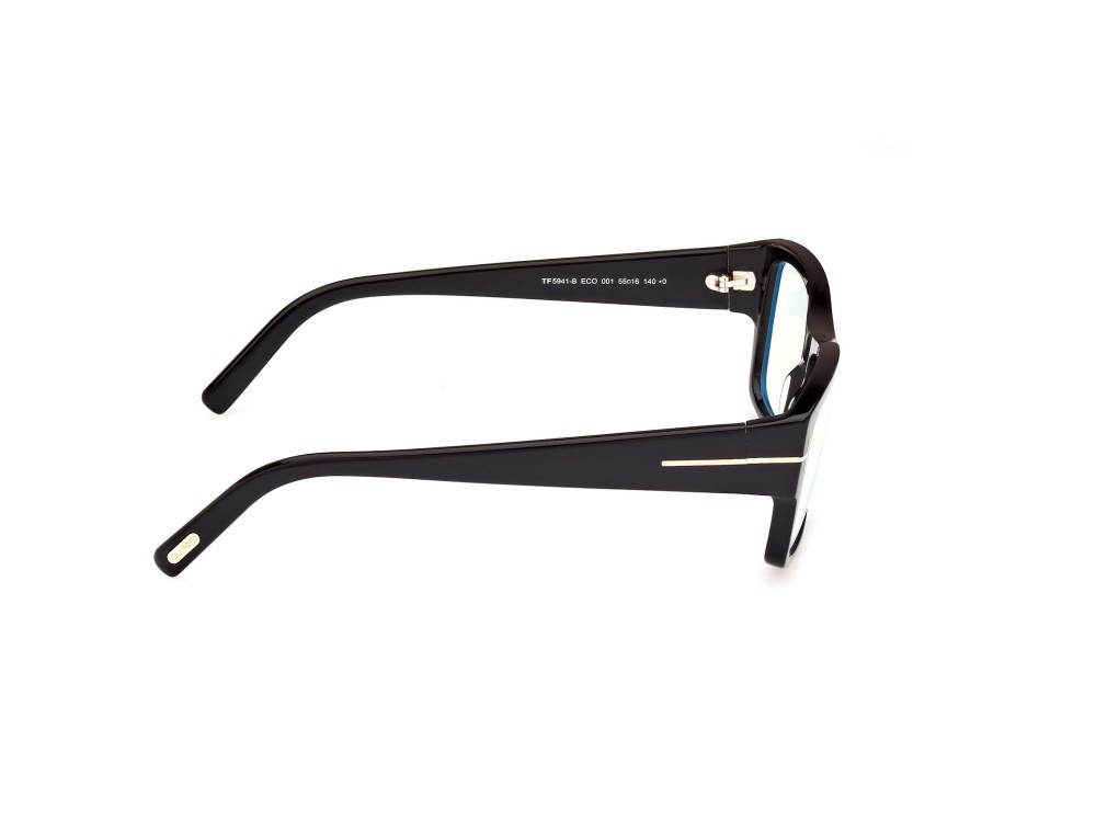 Eyeglasses Tom Ford FT5941-B (001) color nero lucido shape square 