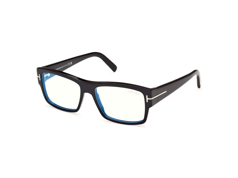 Eyeglasses Tom Ford FT5941-B (001) color nero lucido shape square 