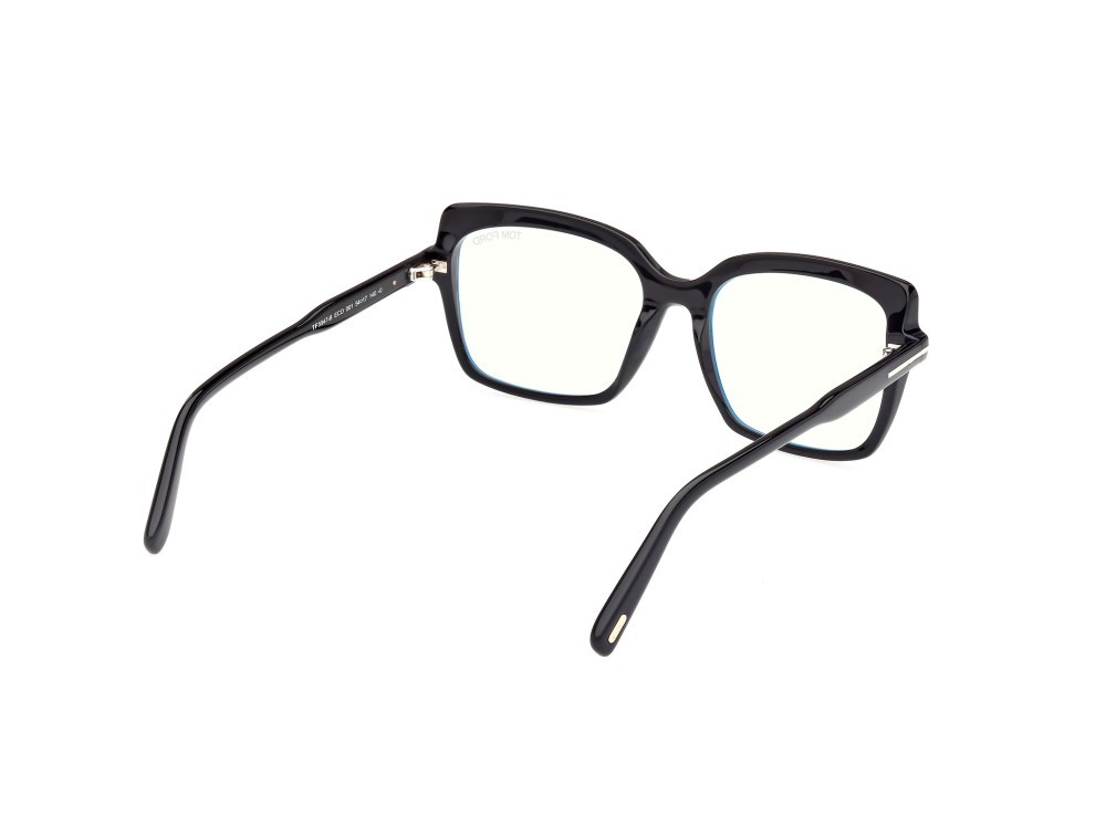 Eyeglasses Tom Ford FT5947-B (001) color nero lucido shape butterfly 
