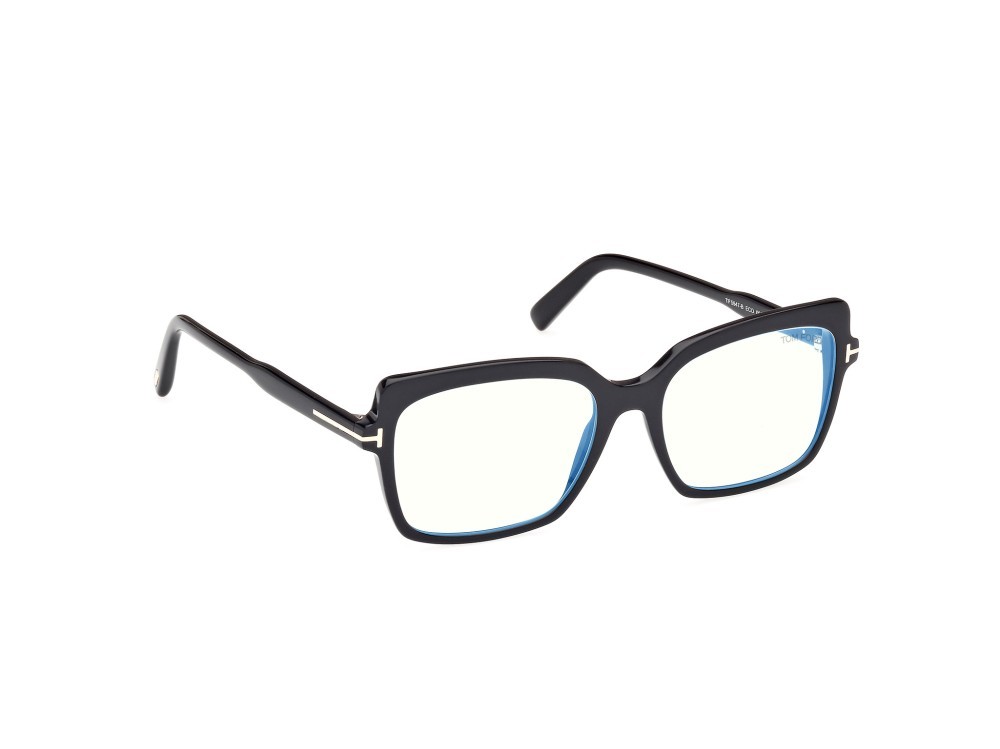 Eyeglasses Tom Ford FT5947-B (001) color nero lucido shape butterfly 