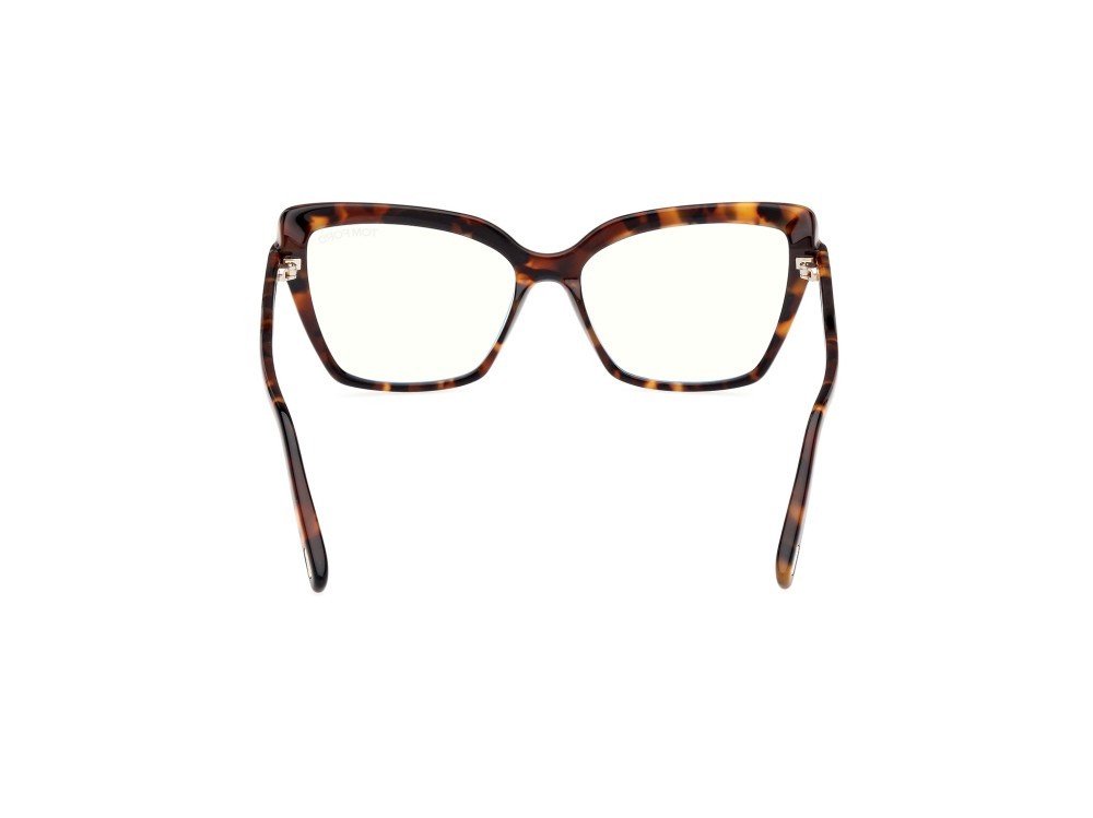 Occhiali da vista Tom Ford FT5948-B (052) colore avana scura forma cat eye 