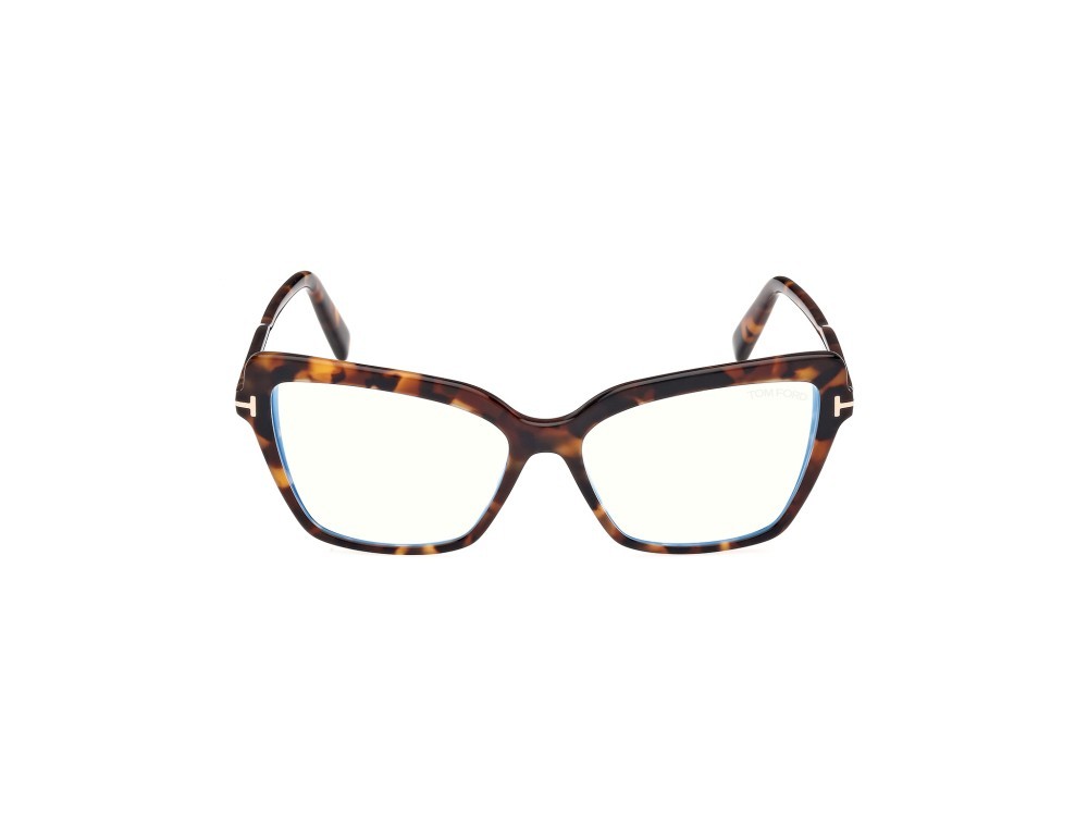 Occhiali da vista Tom Ford FT5948-B (052) colore avana scura forma cat eye 