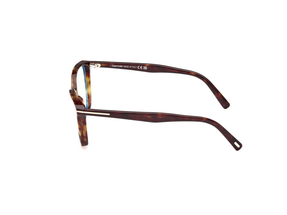 Eyeglasses Tom Ford FT5949-B (052) color avana scura shape cat eye 