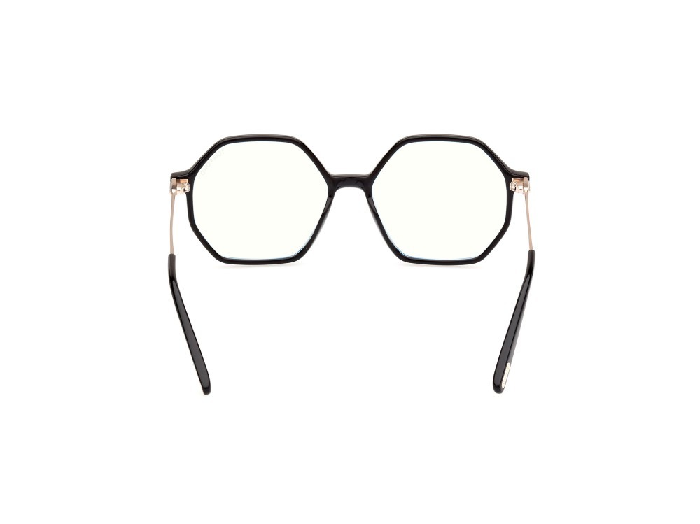 Eyeglasses Tom Ford FT5952-B (001) color nero lucido shape geometric 
