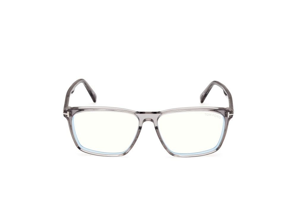 Brillen Tom Ford FT5959-B (020) farbe grigio lucido form quadratisch 