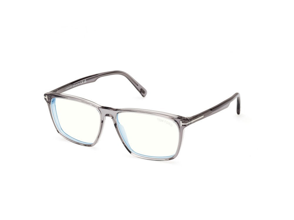 Brillen Tom Ford FT5959-B (020) farbe grigio lucido form quadratisch 