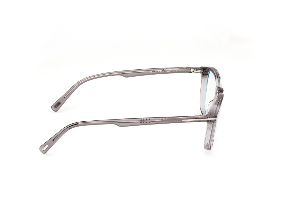 Occhiali da vista Tom Ford FT5960-B (020) colore grigio lucido forma quadrato 