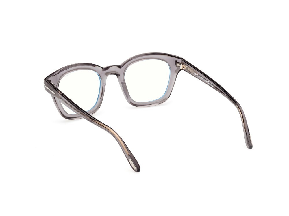 Brillen Tom Ford FT5961-B (020) farbe grigio lucido form quadratisch 