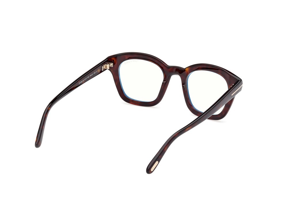 Brillen Tom Ford FT5961-B (052) farbe avana scura form quadratisch 