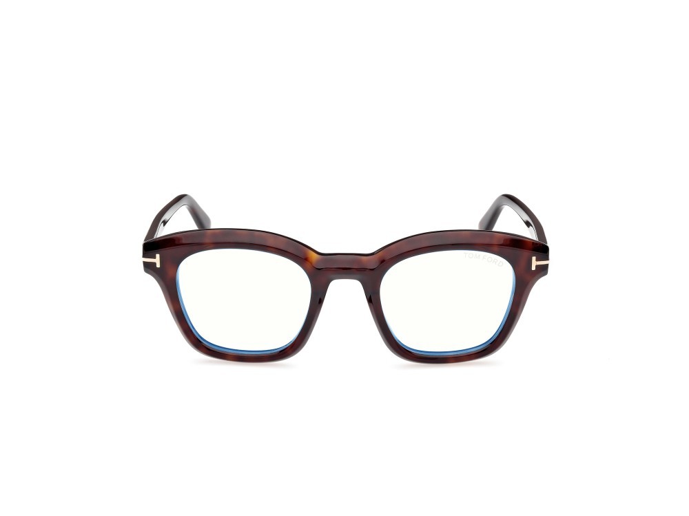 Brillen Tom Ford FT5961-B (052) farbe avana scura form quadratisch 