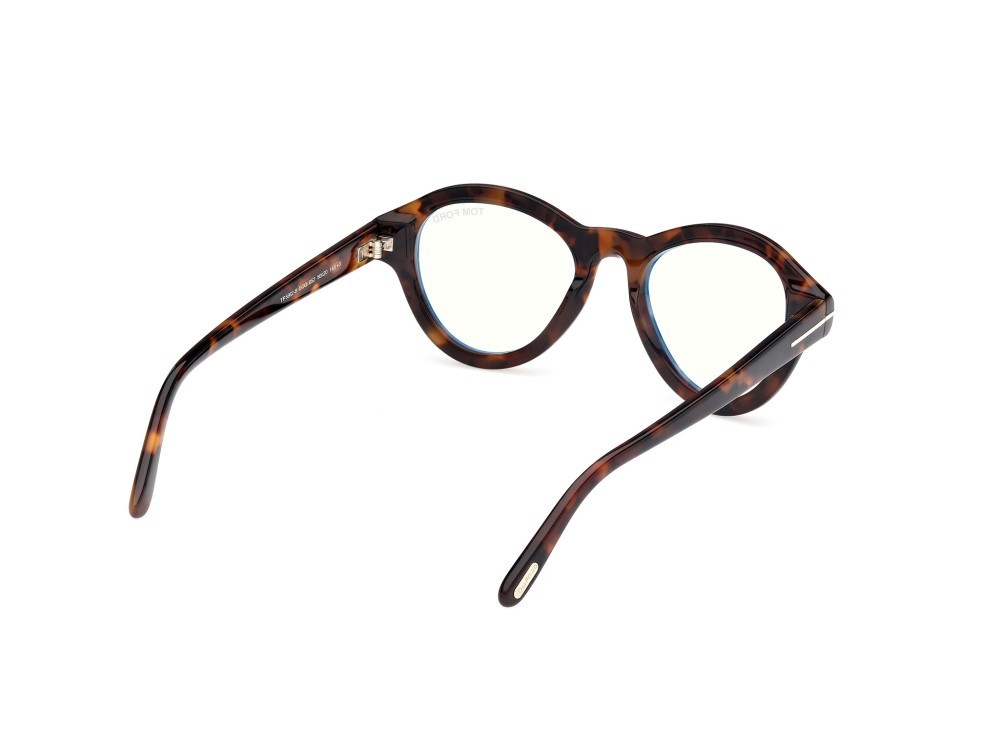 Brillen Tom Ford FT5962-B (052) farbe avana scura form rund 