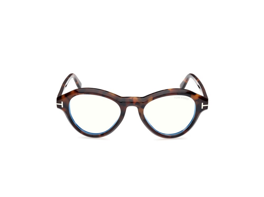 Brillen Tom Ford FT5962-B (052) farbe avana scura form rund 