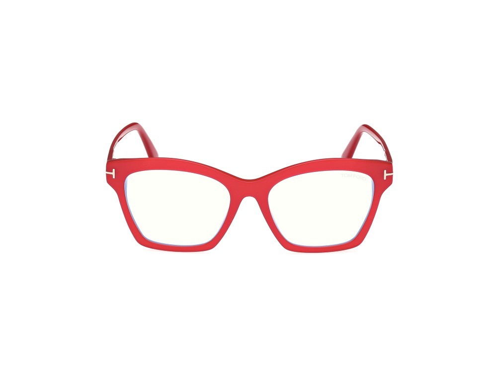 Brillen Tom Ford FT5965-B (075) farbe fucsia perlato form quadratisch 