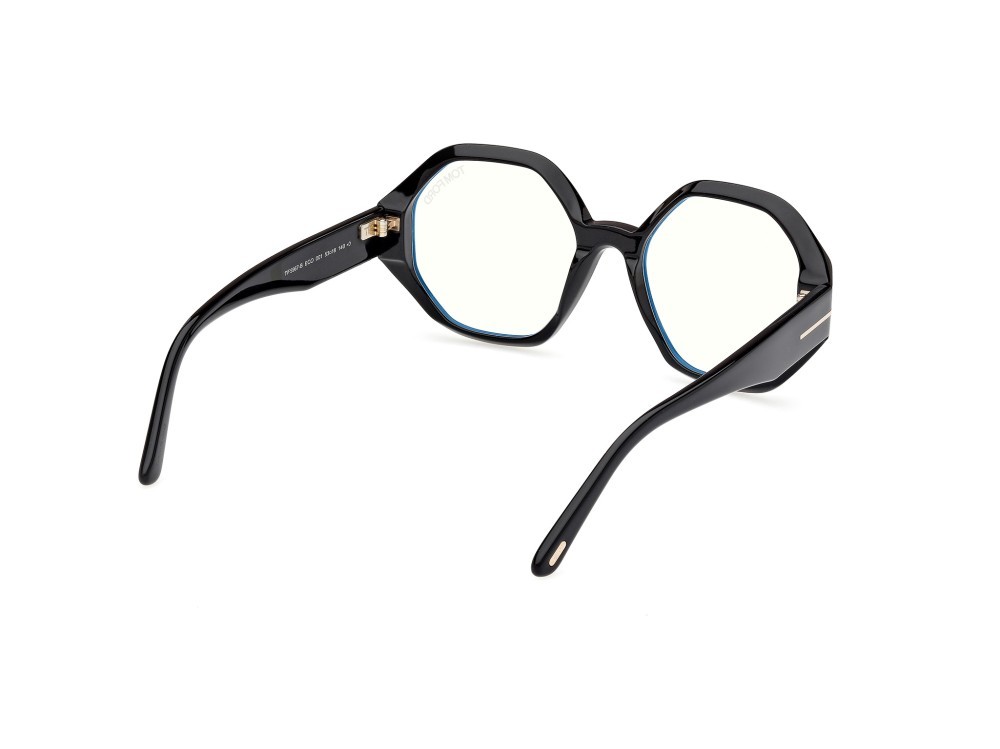 Brillen Tom Ford FT5967-B (001) farbe nero lucido form geometrisch 