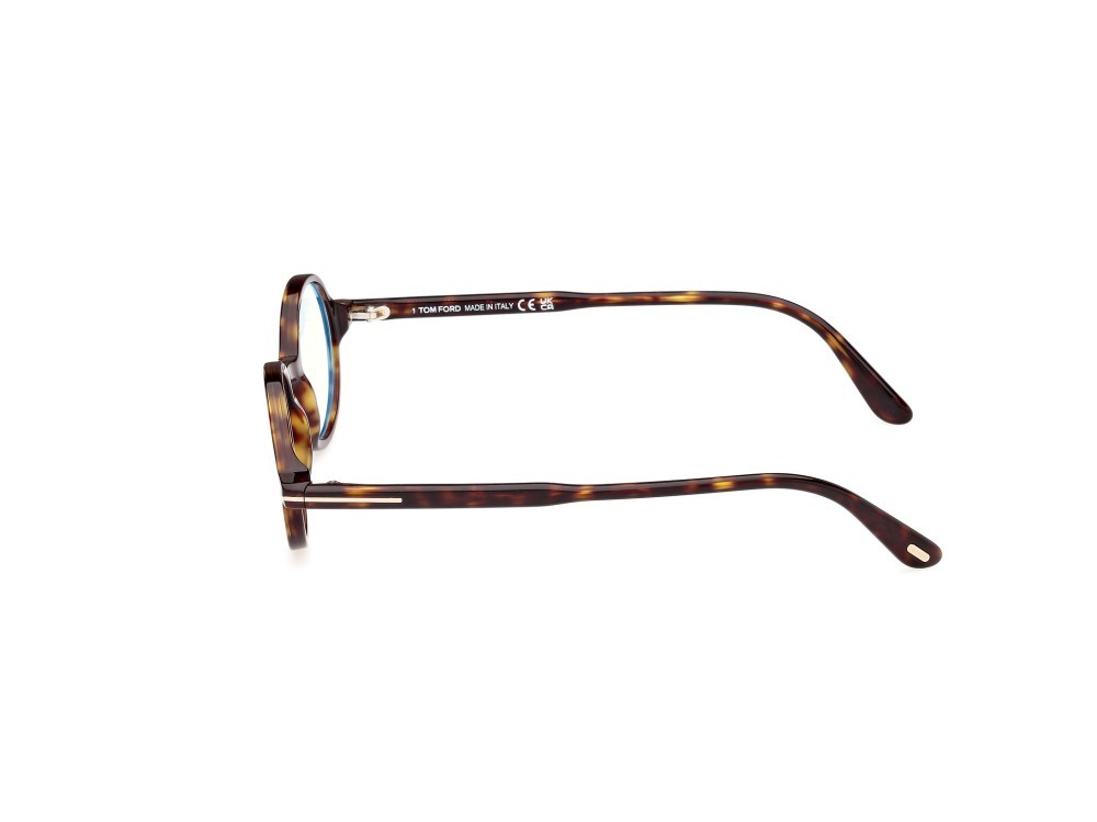 Occhiali da vista Tom Ford FT5975-B (052) colore avana scura forma rotondo 