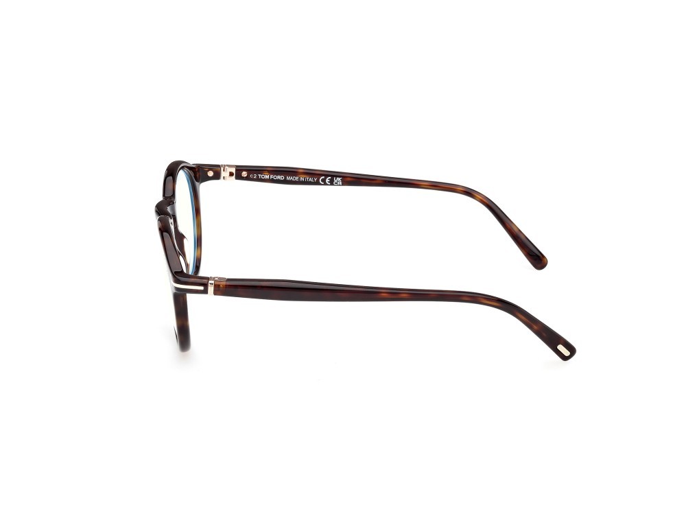 Occhiali da vista Tom Ford FT5979-B (052) colore avana scura forma rotondo 