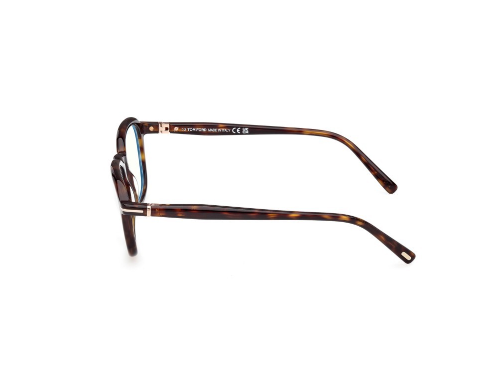 Occhiali da vista Tom Ford FT5980-B (052) colore avana scura forma quadrato 