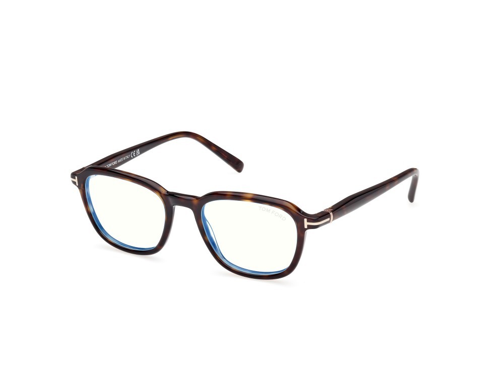 Occhiali da vista Tom Ford FT5980-B (052) colore avana scura forma quadrato 