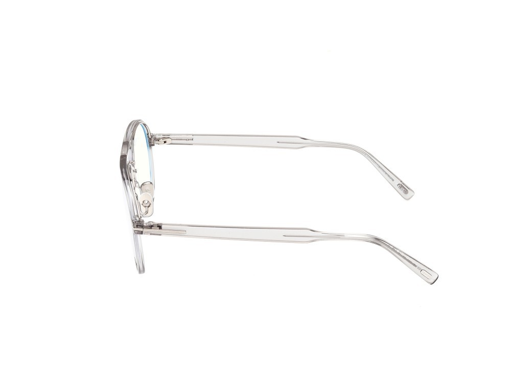 Occhiali da vista Tom Ford FT5981-B (020) colore grigio lucido forma aviator 