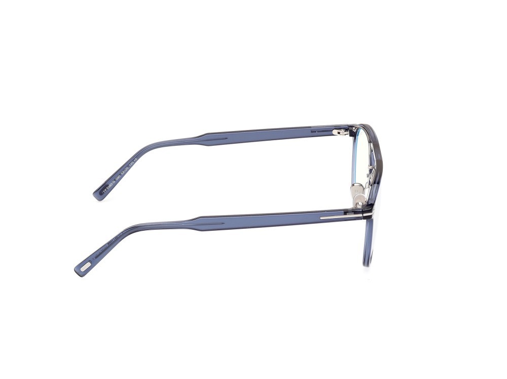 Occhiali da vista Tom Ford FT5982-B (090) colore blu lucido forma aviator 