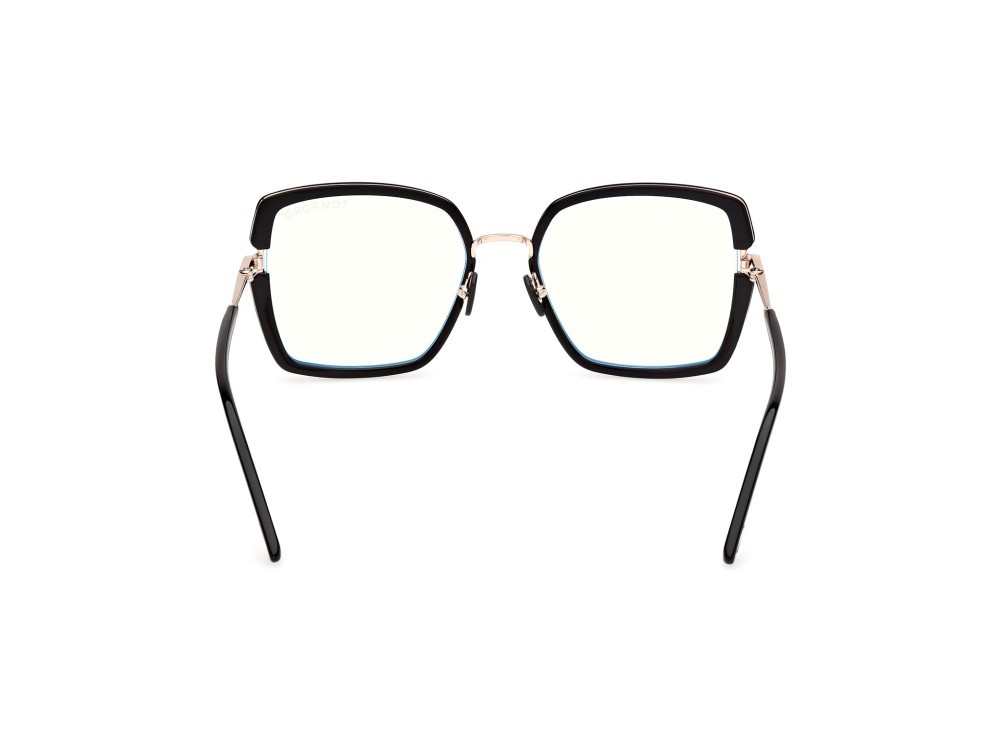 Occhiali da vista Tom Ford FT5985-B (001)  colore nero lucido forma quadrato 