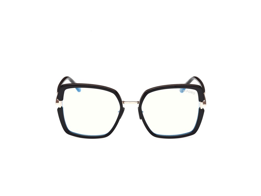 Occhiali da vista Tom Ford FT5985-B (001)  colore nero lucido forma quadrato 